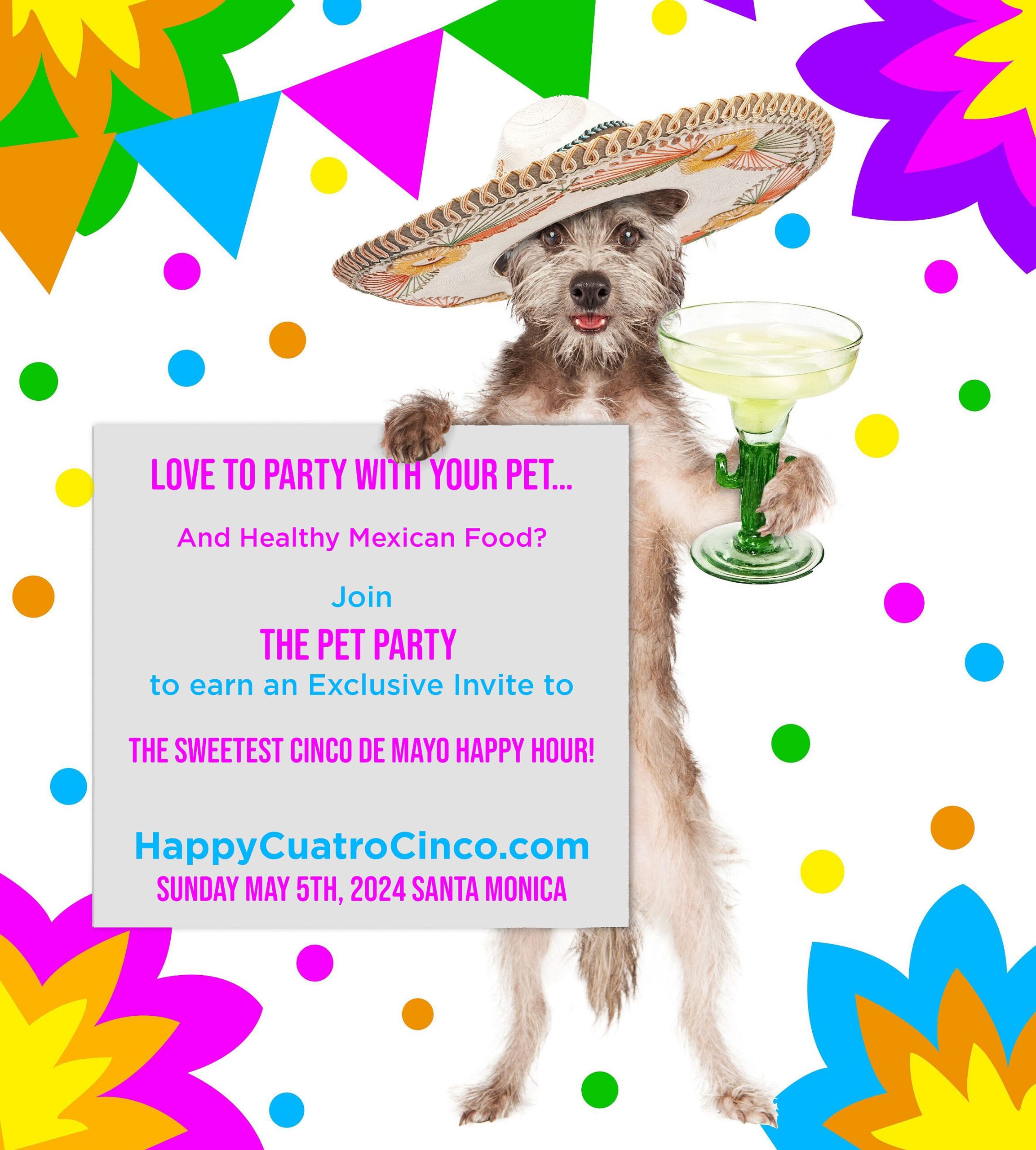 Cinco Cuatro; the sweetest pre cinco the mayo party